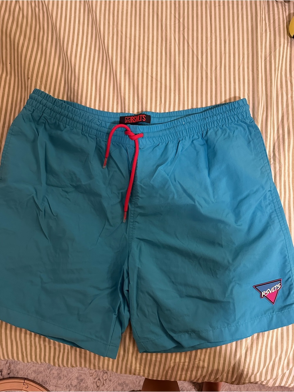 RSVLTS Men’s Teal Swim Shorts XL